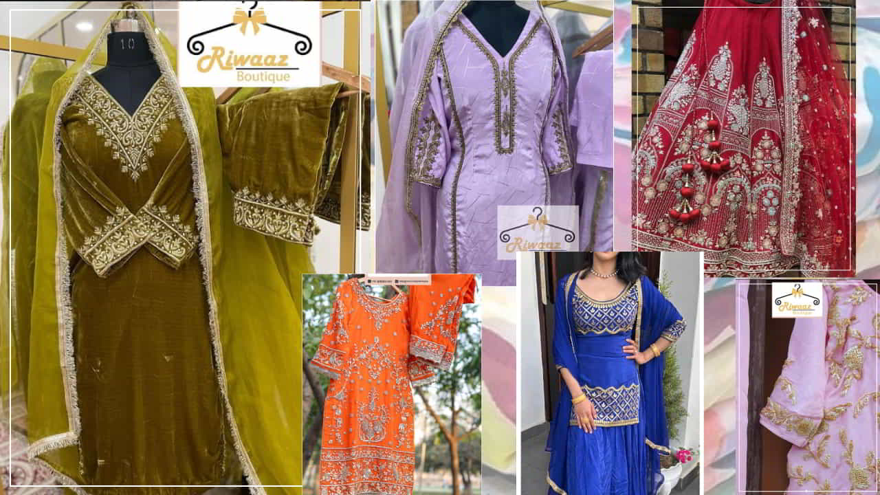 latest collection of Riwaaz The Designer Boutique​