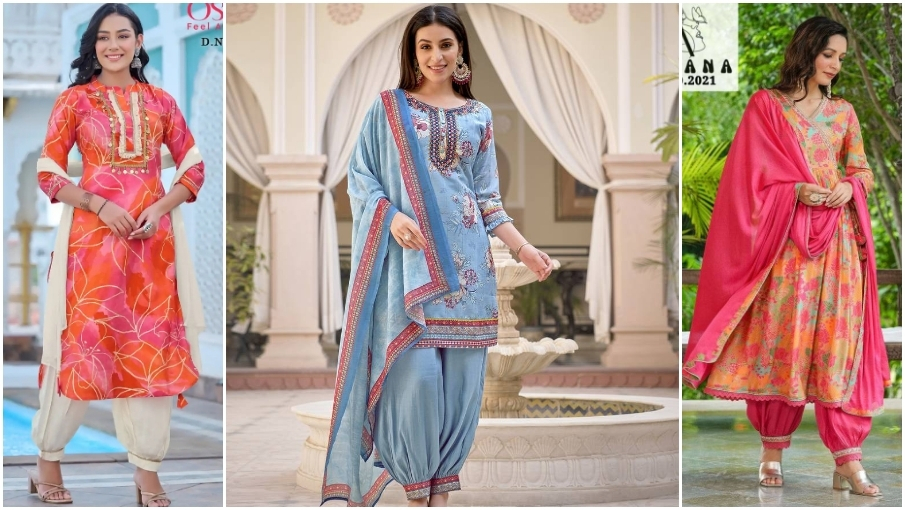 Afghani Salwar Suit Design