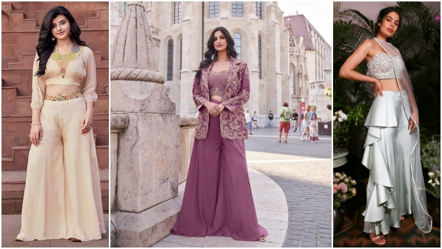 Palazzo Style Suit Design
