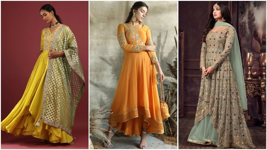 High Low Anarkali Suit