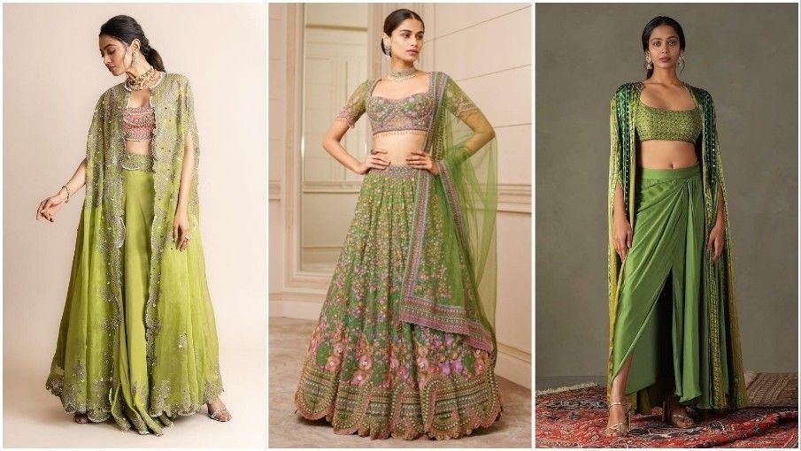 Navratri Day 6 - Shashthi: Green - Growth and Harmony