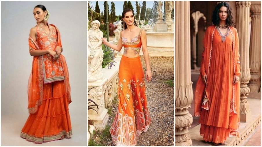 Navratri Day 1 - Pratipada: Orange - Energy and Joy