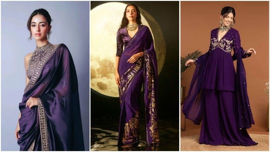 Navratri Day 8 - Ashtami: Purple - Ambition and Power