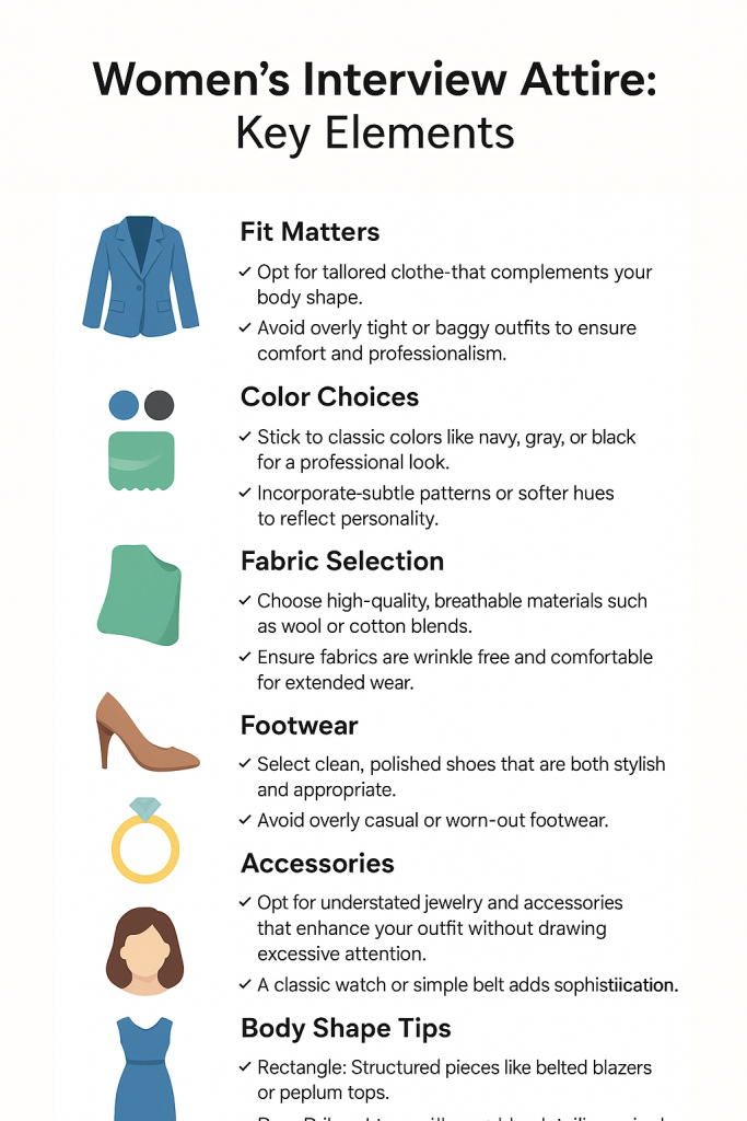 interview outfit for women