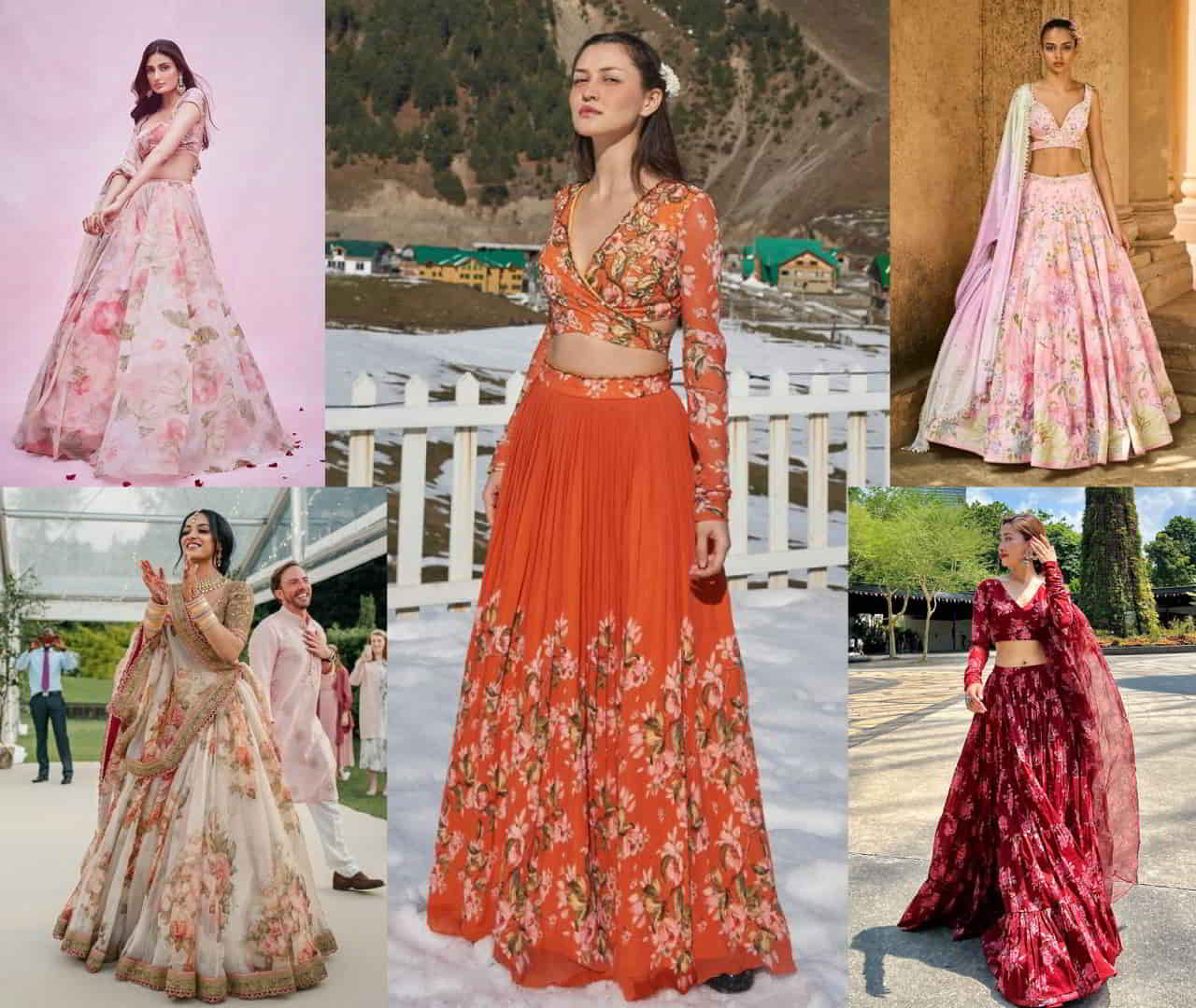 Printed Lehenga