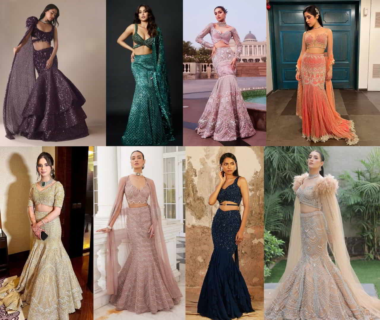 Fish-cut or Mermaid lehenga