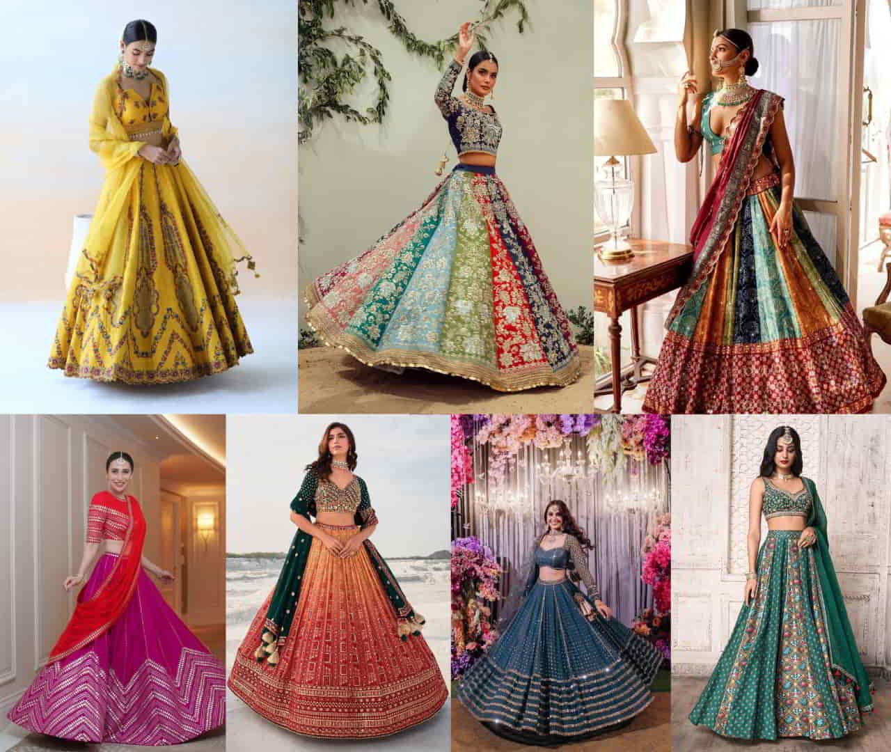 Kali Wala lehenga