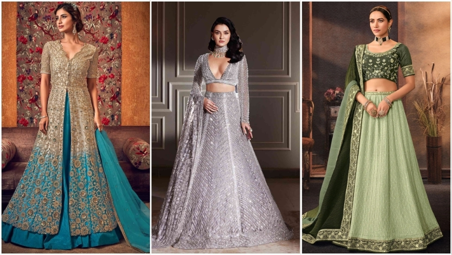 A-Line Lehenga Design
