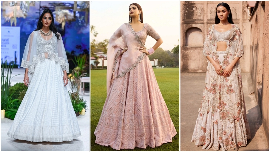 Chikankari Lehenga Design