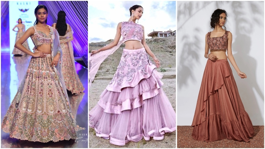 Crop Top Lehenga Design