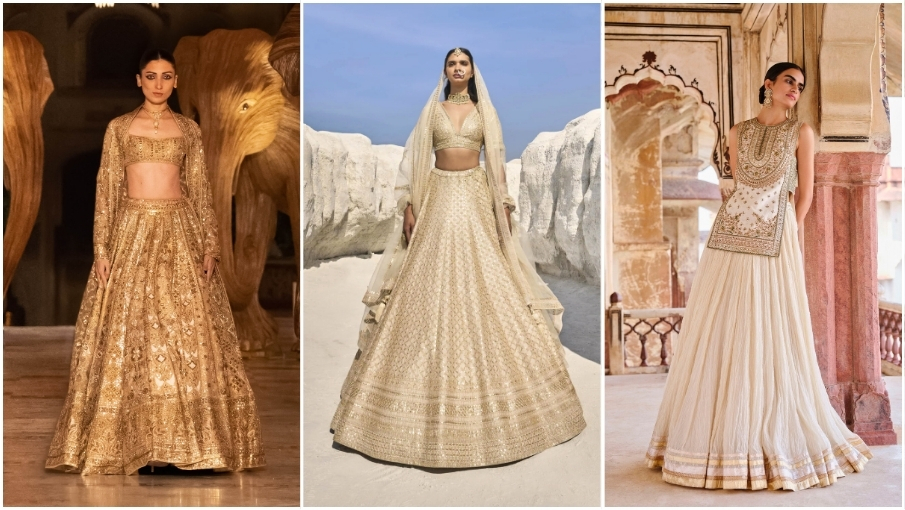 Gota Patti Lehenga Design