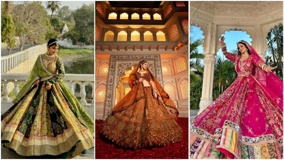 Rajwadi Lehenga Design