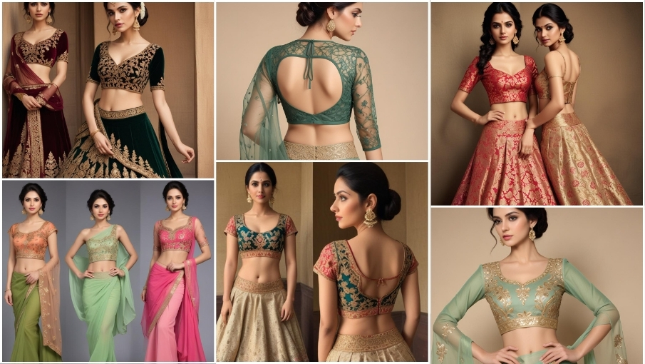 Fabric Focused Blouse Designs