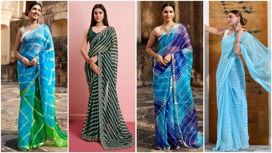 Leheriya Sarees & Dupattas