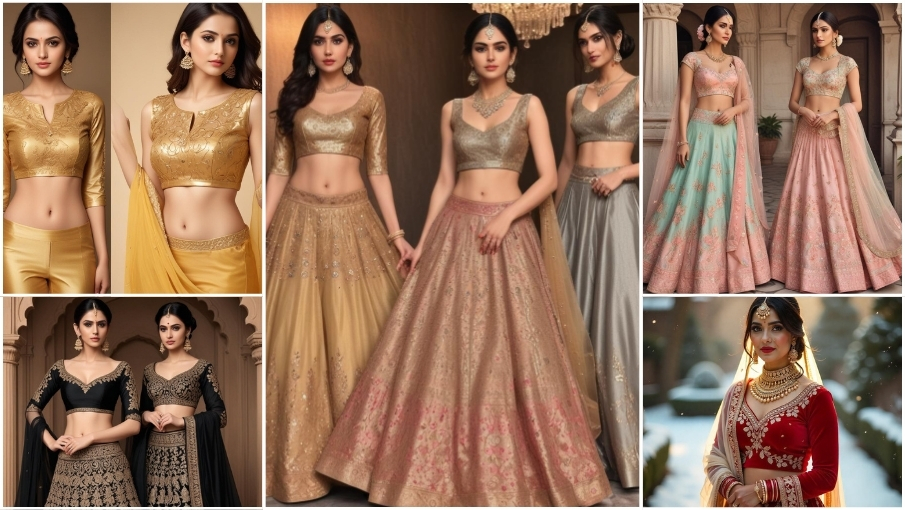Trending Colour Blouse Designs