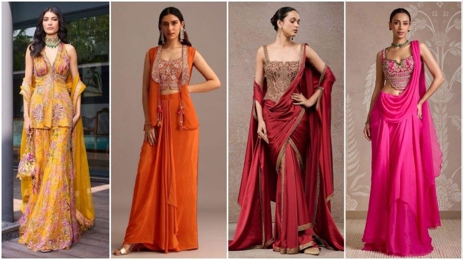 Fusion Karwa Chauth Outfits