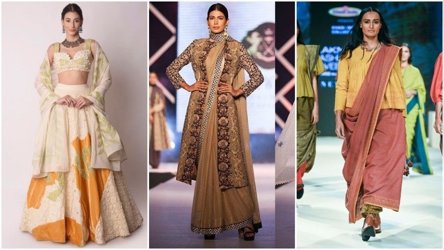 Handloom and Sustainable Fabrics for diwali outfits