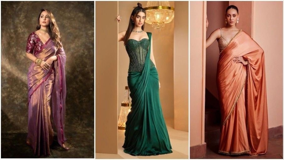 Silk and Satin Fabrics for diwali outfits
