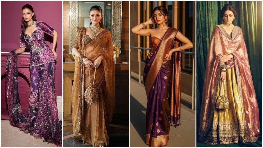 Vintage Karwa Chauth Outfits