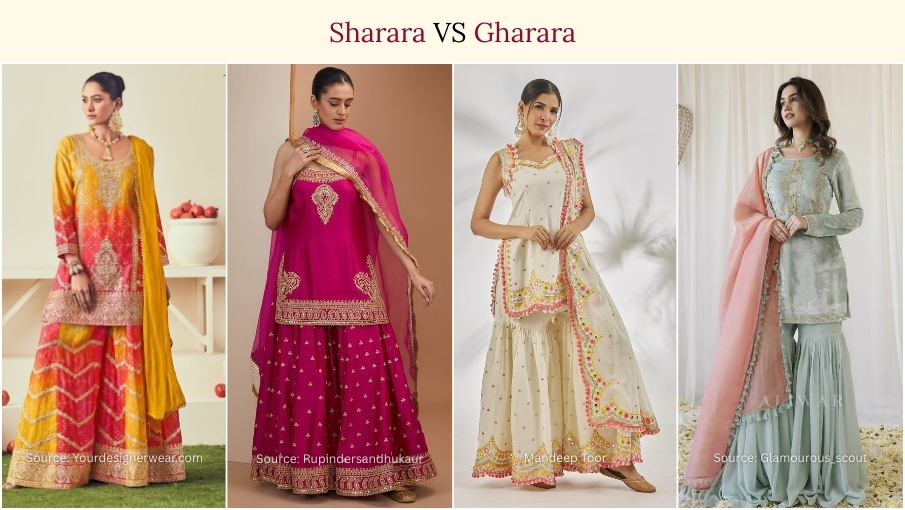 sharara vs gharara