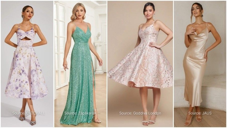 Strap Dresses for Birthday