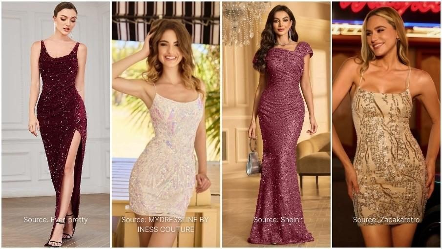 Bodyconpartywear-3typesofpartywear Bodycon Party Wear Dresses for Women