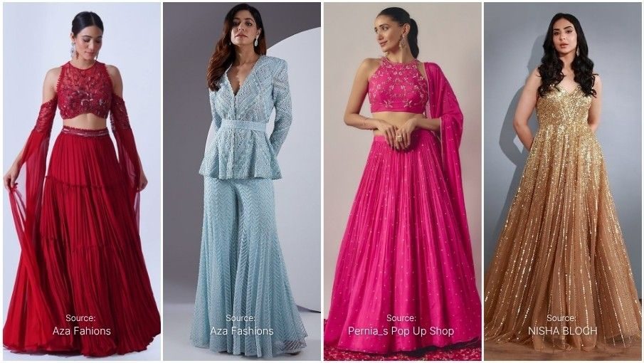 Trending colors for party wear dresses Trending colors for party wear dresses