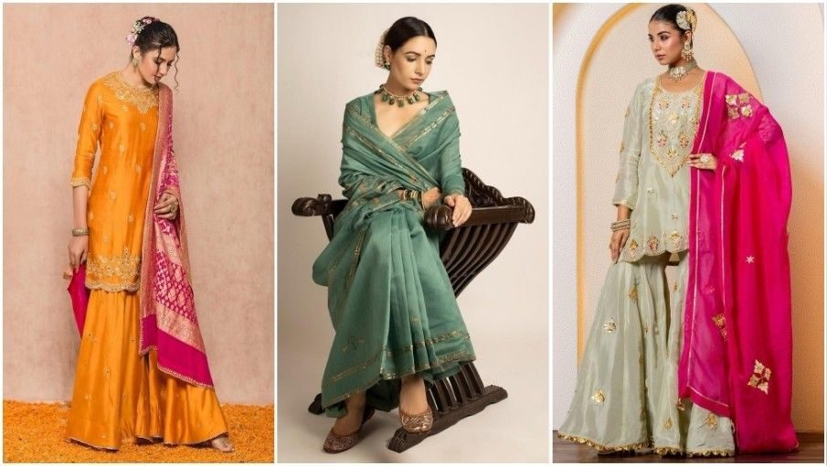 Silk Karwa Chauth Silk Karwa Chauth Outfits