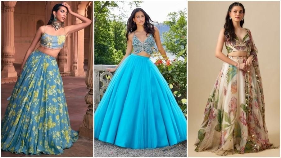 Topstyles-Lightweightedlehengas Lightweight Lehengas outfit for diwali