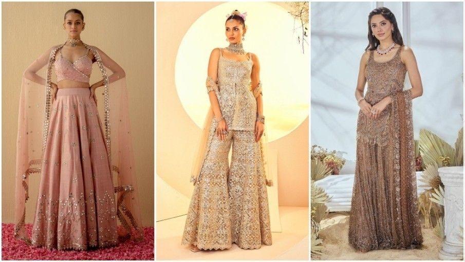 Trendingcolors-Metallic Metallic Accents one of the trending colors of diwali outfit