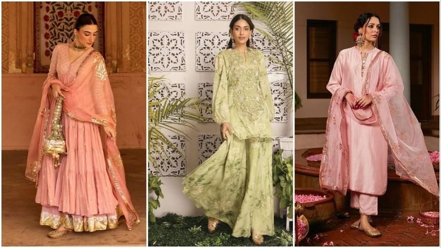 Trendingcolors-Softpastels Soft Pastels one of the trending colors for diwali outfits